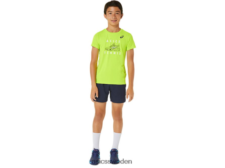 asics sverige tennis grafisk kortärmad topp barn 6N04FX4239