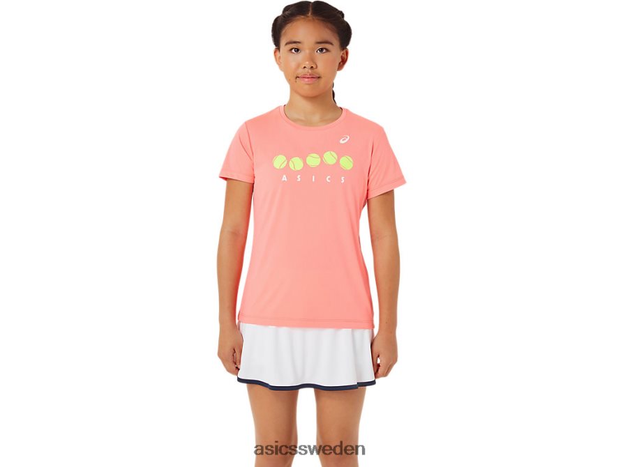 asics sverige tennis grafisk t-shirt barn 6N04FX4237