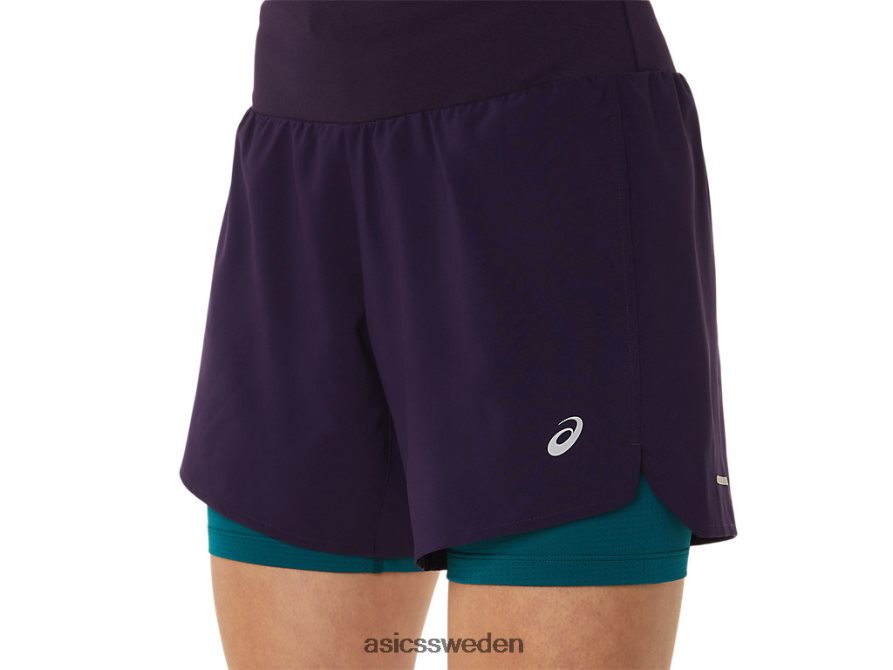 asics sverige väg 2-n-1 5,5 i korthet kvinnor 6N04FX3025