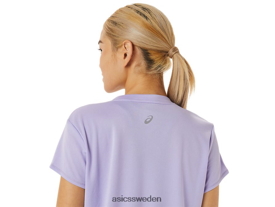 asics sverige fujitrail-logotyp kortärmad topp kvinnor 6N04FX3074