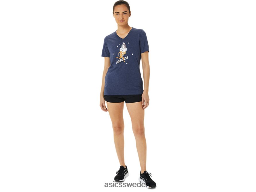 asics sverige glass kommer i varm kortärmad kvinnor 6N04FX3194