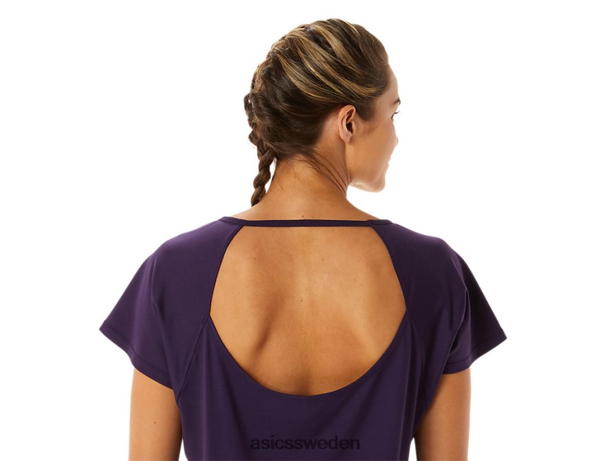 asics sverige sido slits kortärmad topp kvinnor 6N04FX2928