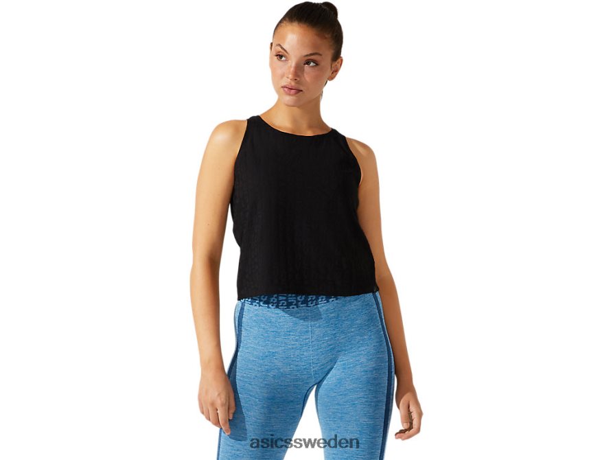 asics sverige beskuren logotyp jacquard tank kvinnor 6N04FX3965