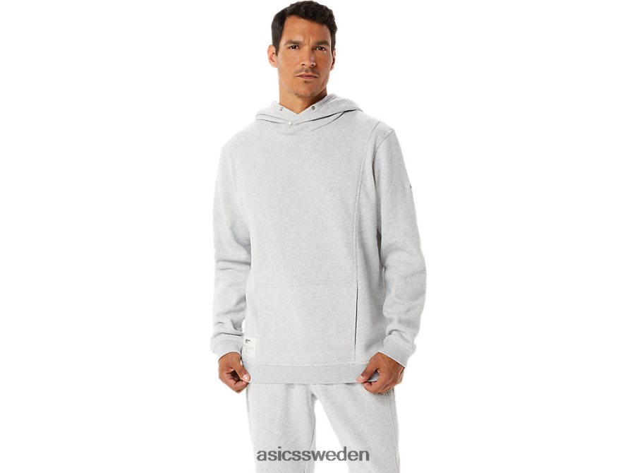 asics sverige hoodie i söndagsfleece män 6N04FX54
