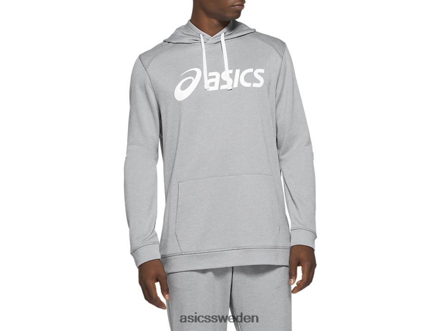 asics sverige luvtröja i fransk frotté män 6N04FX1971