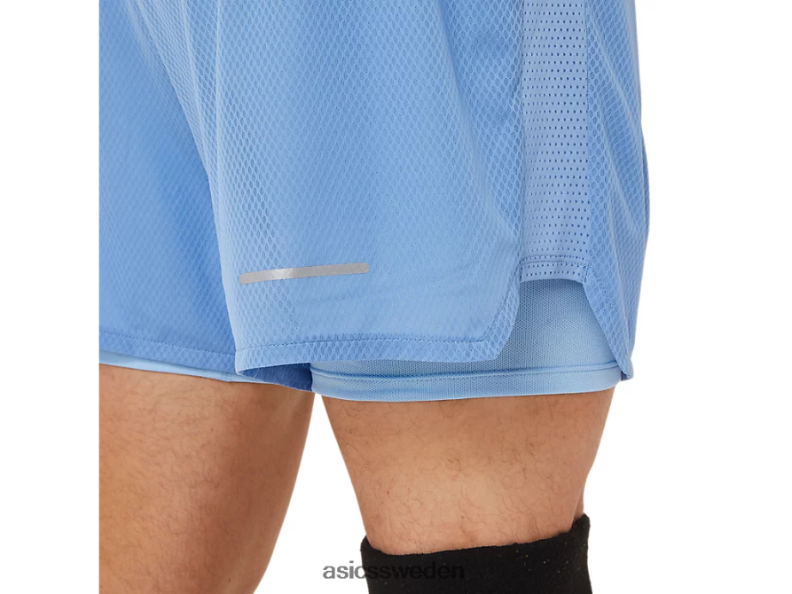 asics sverige ventilera 2-n-1 5in kort män 6N04FX1322