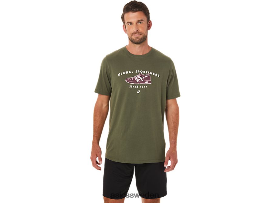 asics sverige 1977 sportkläder t-shirt män 6N04FX1654