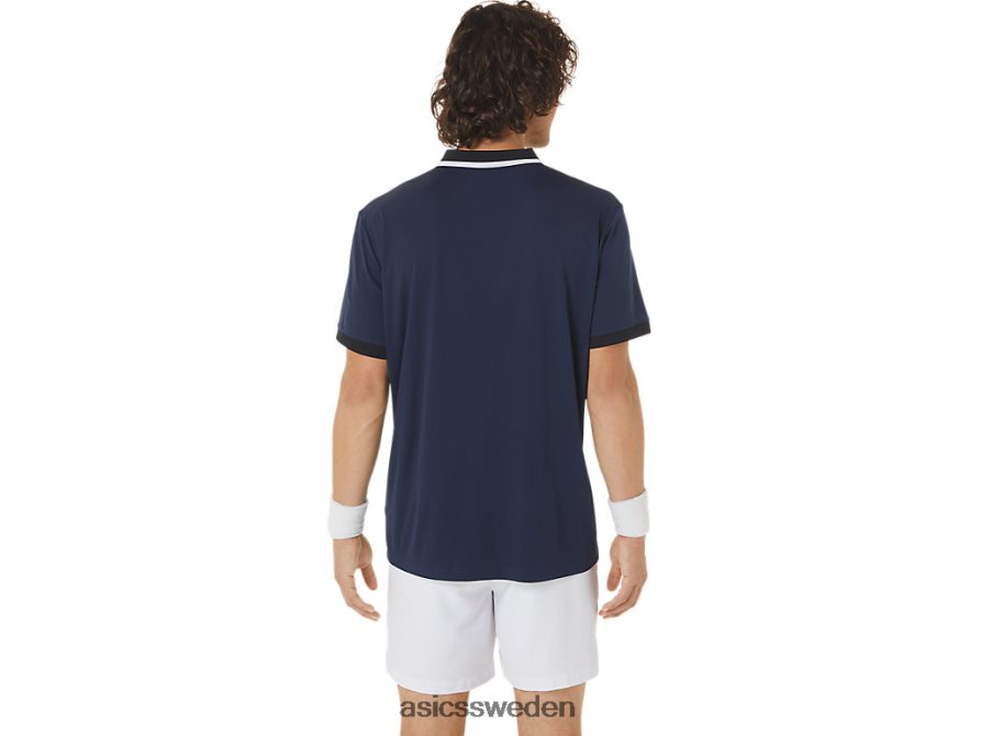 asics sverige domstol pikétröja män 6N04FX471