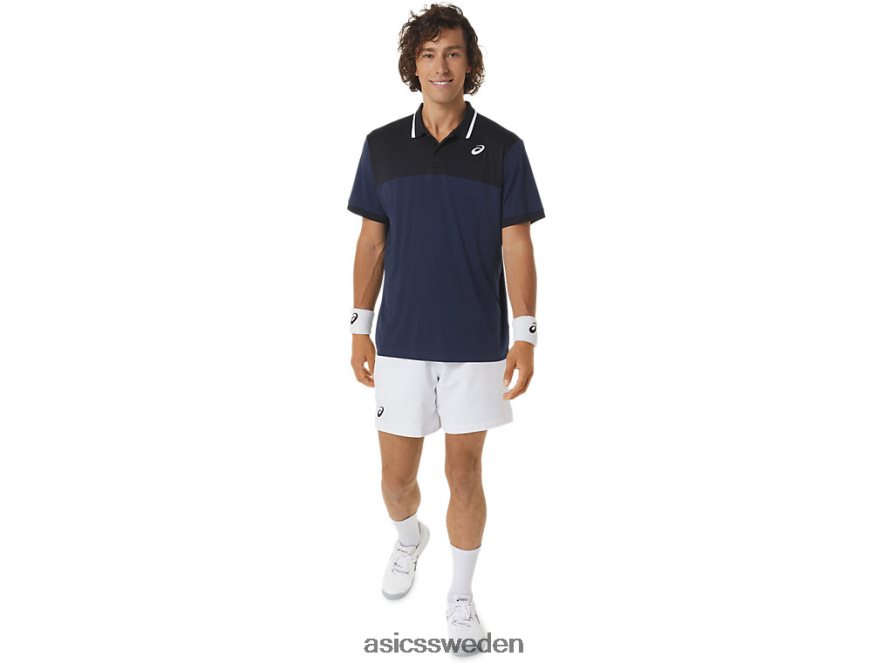 asics sverige domstol pikétröja män 6N04FX471