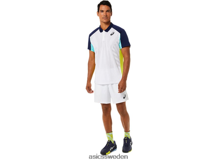 asics sverige match pikétröja män 6N04FX1504