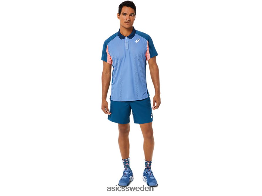 asics sverige match pikétröja män 6N04FX1512