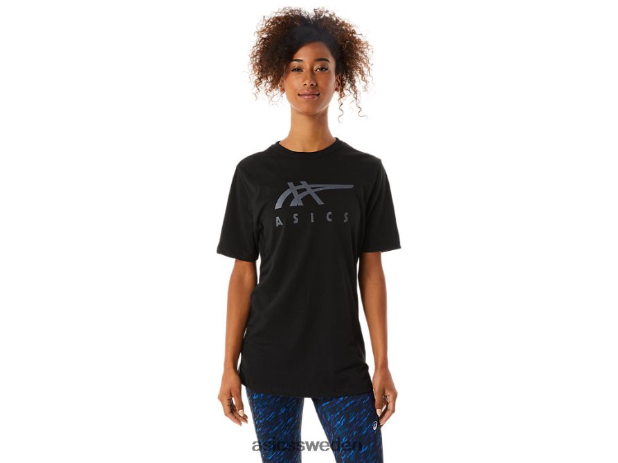 asics sverige randig kortärmad t-shirt män 6N04FX1716