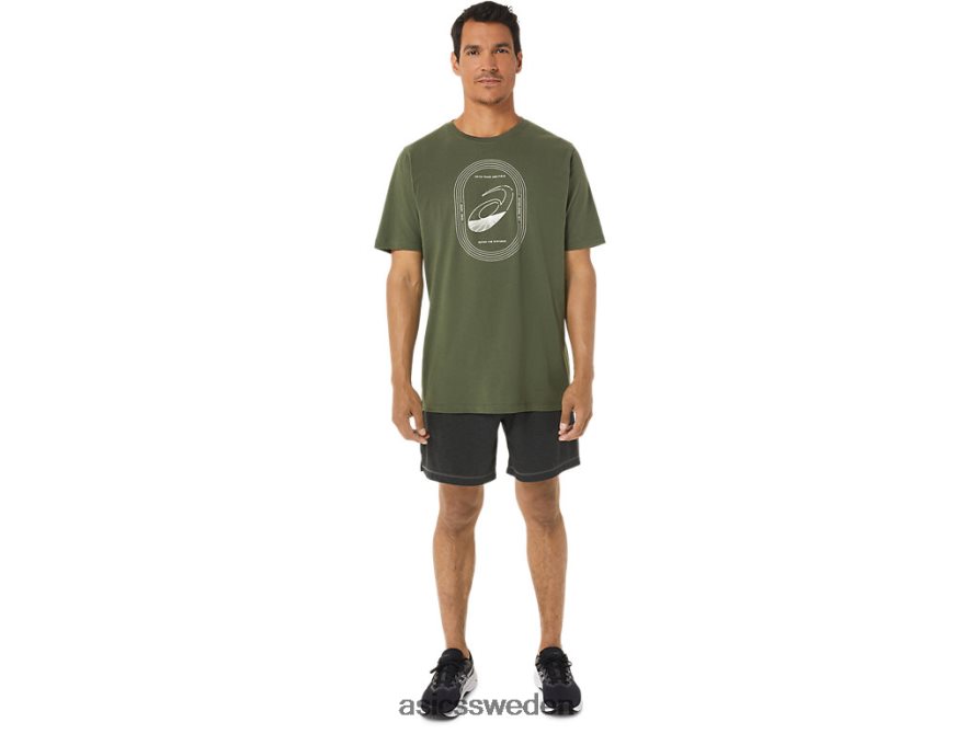 asics sverige spiral en friidrott tee män 6N04FX1267