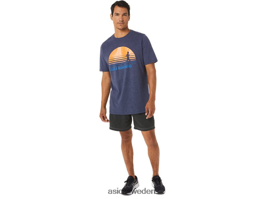 asics sverige sunrise runner grafisk t-shirt män 6N04FX1262