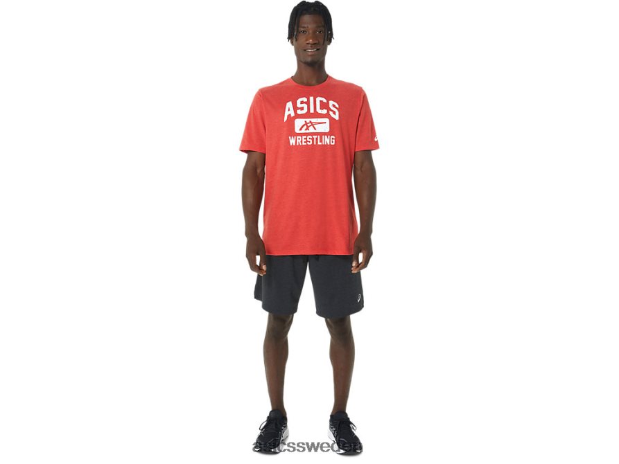 asics sverige unisex brottning grafisk t-shirt män 6N04FX848