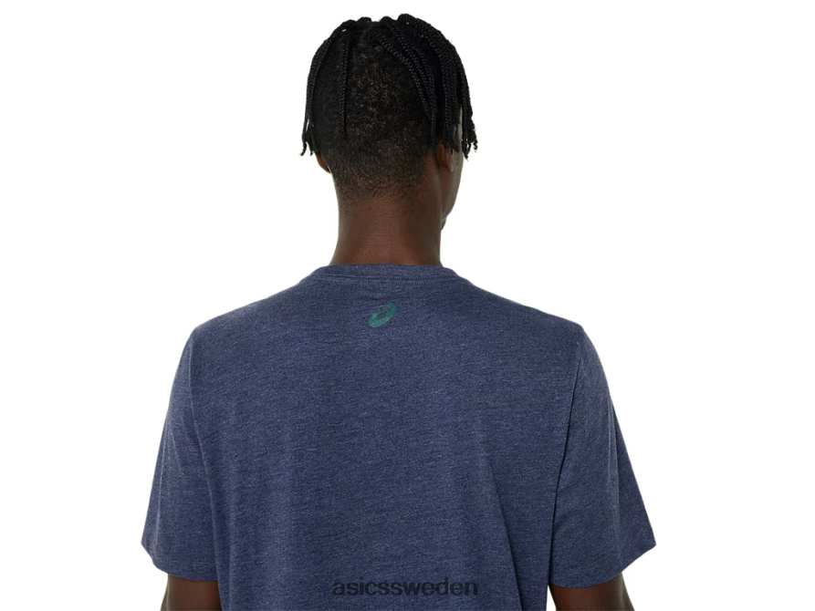 asics sverige vintergrön trail run t-shirt män 6N04FX803