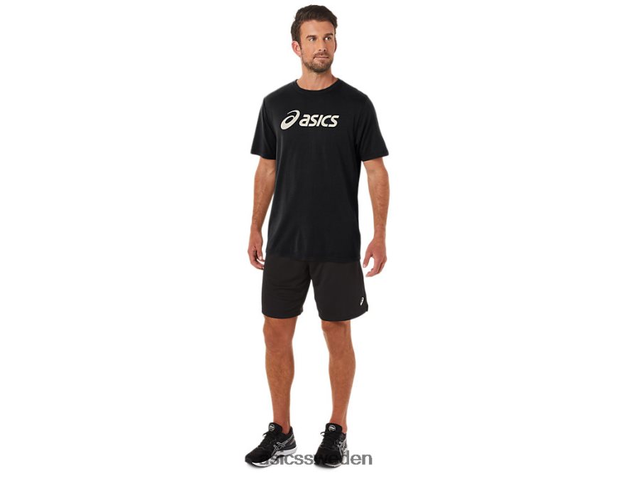 asics sverige xg kortärmad t-shirt med lockup-logotyp män 6N04FX11