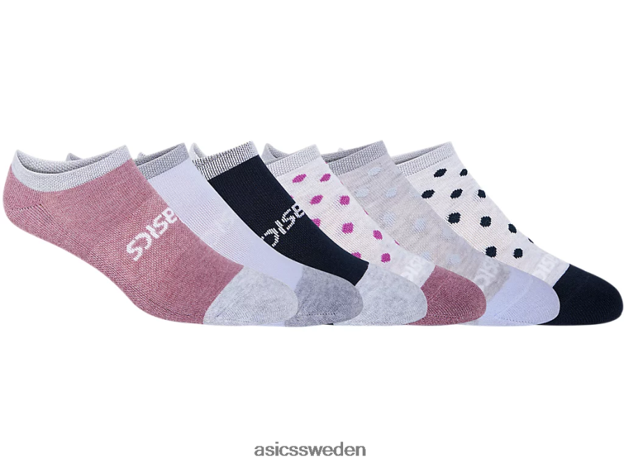 asics sverige accelerera strumpa 6-pack kvinnor 6N04FX3455